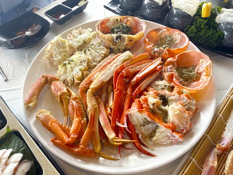  강릉 주문진 대게 맛집 부모님 생신 모임