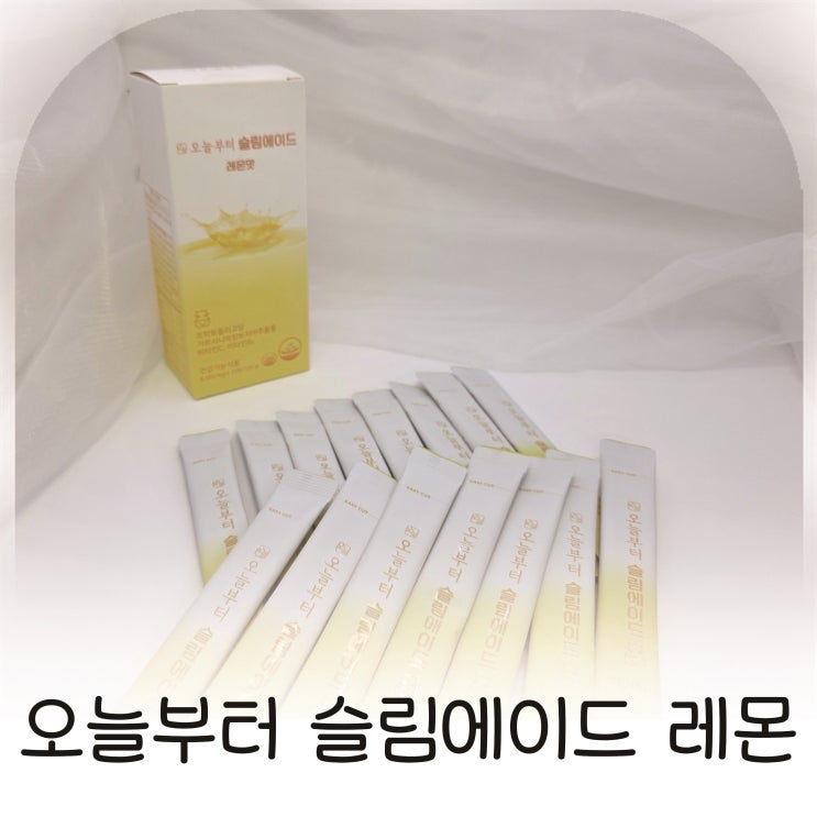  레몬즙스틱으로 간편하게 즐기는 레몬디톡스 다이어트 추천