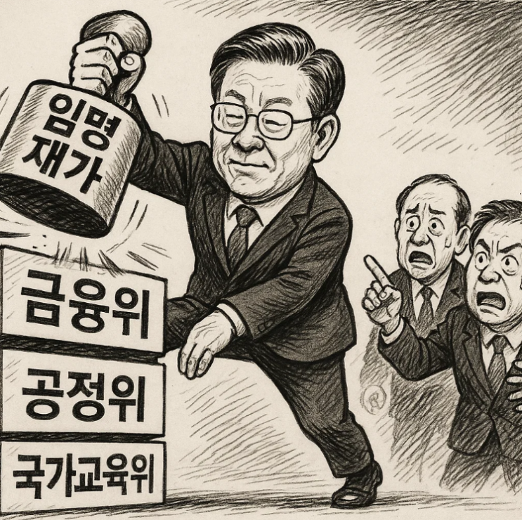 '이재명 <b>대통령</b>' 금융위·<b>공정위</b>·국가교육위 수장 임명 재가... 