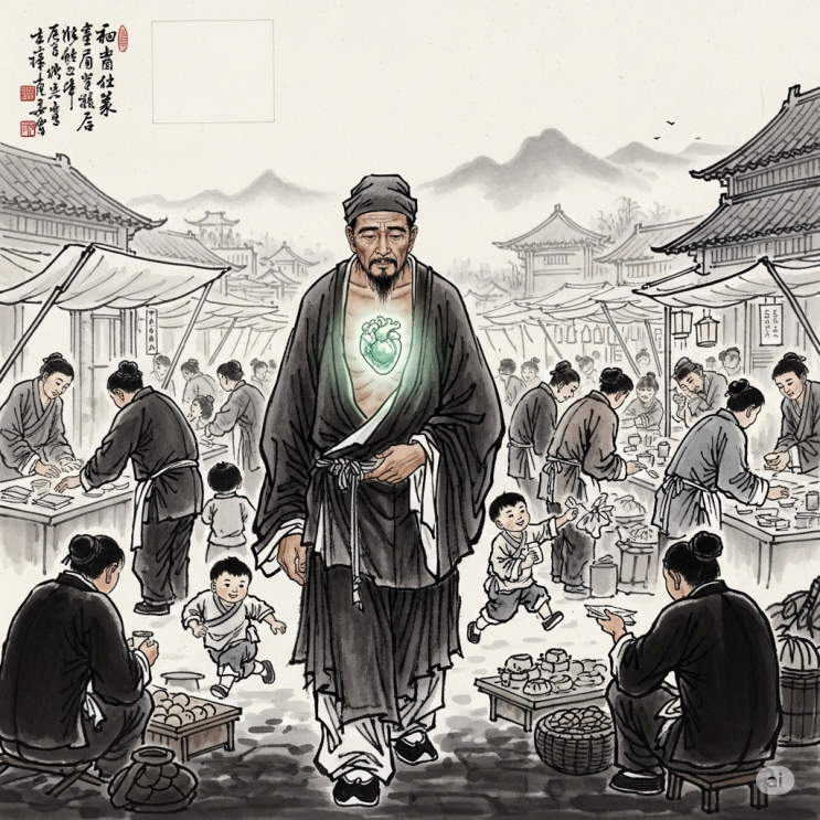  노자 도덕경 제70장 허름한 옷 속에 옥을 품다 (被褐懷玉)