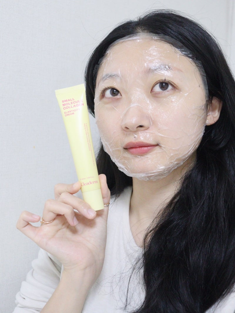 다이소 종근당건강 클리덤 저분자 콜라겐 탄력 실타래 크림 건성피부 주목!