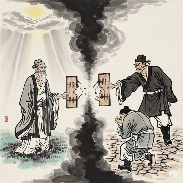  노자 도덕경 제79장 진정한 화해와 하늘의 편애