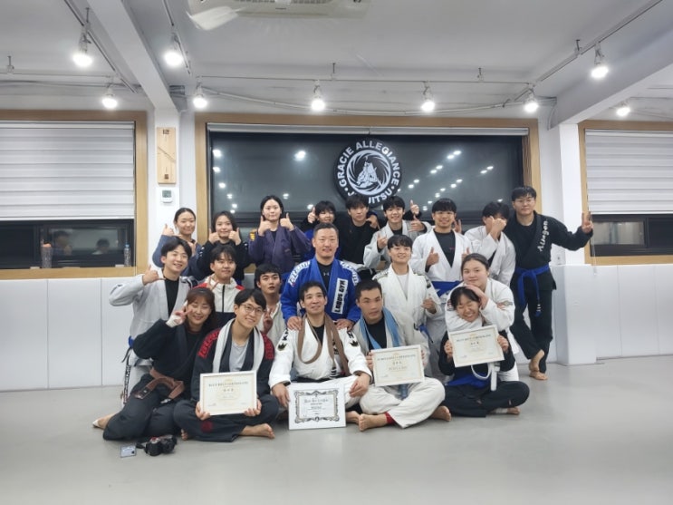  [250905,7,9] 주짓수 377,8,9회 (합동승급식, 블루 1그라우 승급)