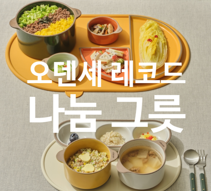 내돈내산 TV방영 오덴세 레고트 나눔 그릇 추천