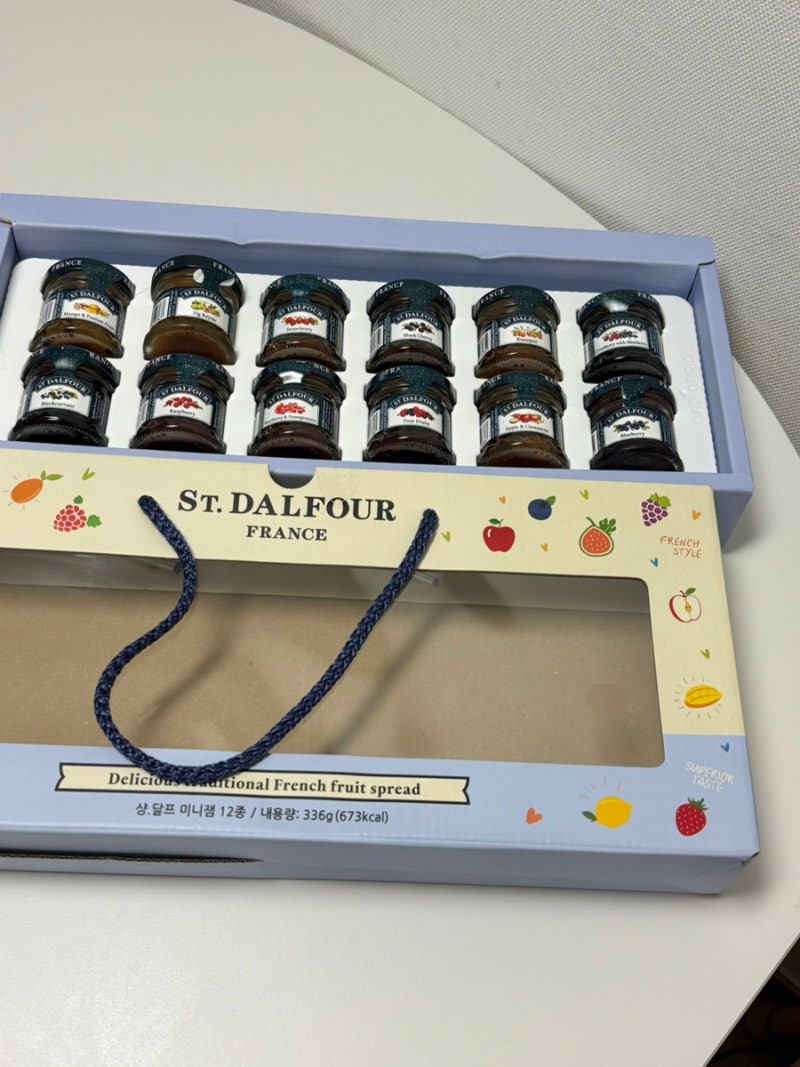 집들이선물 명절선물 추천. 샹달프(St. Dalfour) 미니잼 12종 세트 리뷰