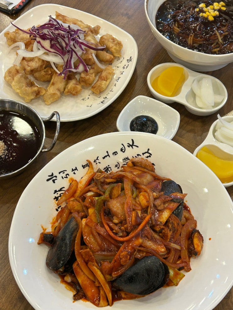 진천동 짬뽕 추천 야끼우동 탕수육 맛있는 중국집 가미동