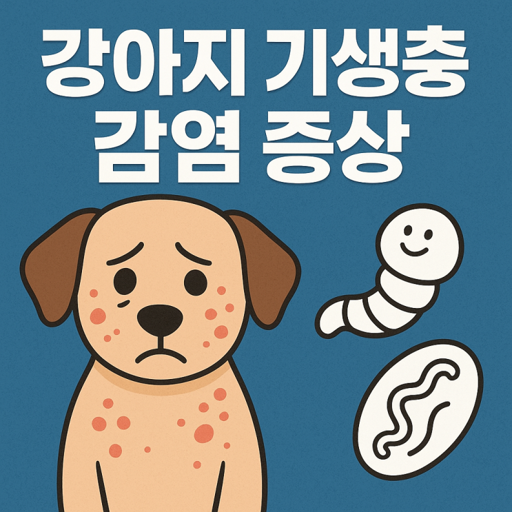  강아지 기생충 감염 증상, 꼭 알아두세요!