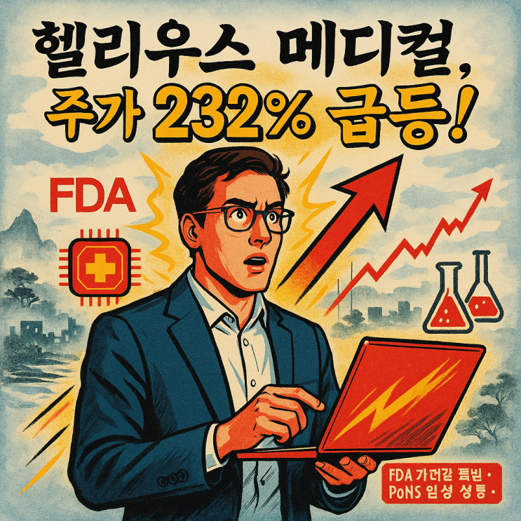  헬리우스 메디컬 테크놀로지스 주가 (HSDT 주식) 하루 200%? 무슨 일
