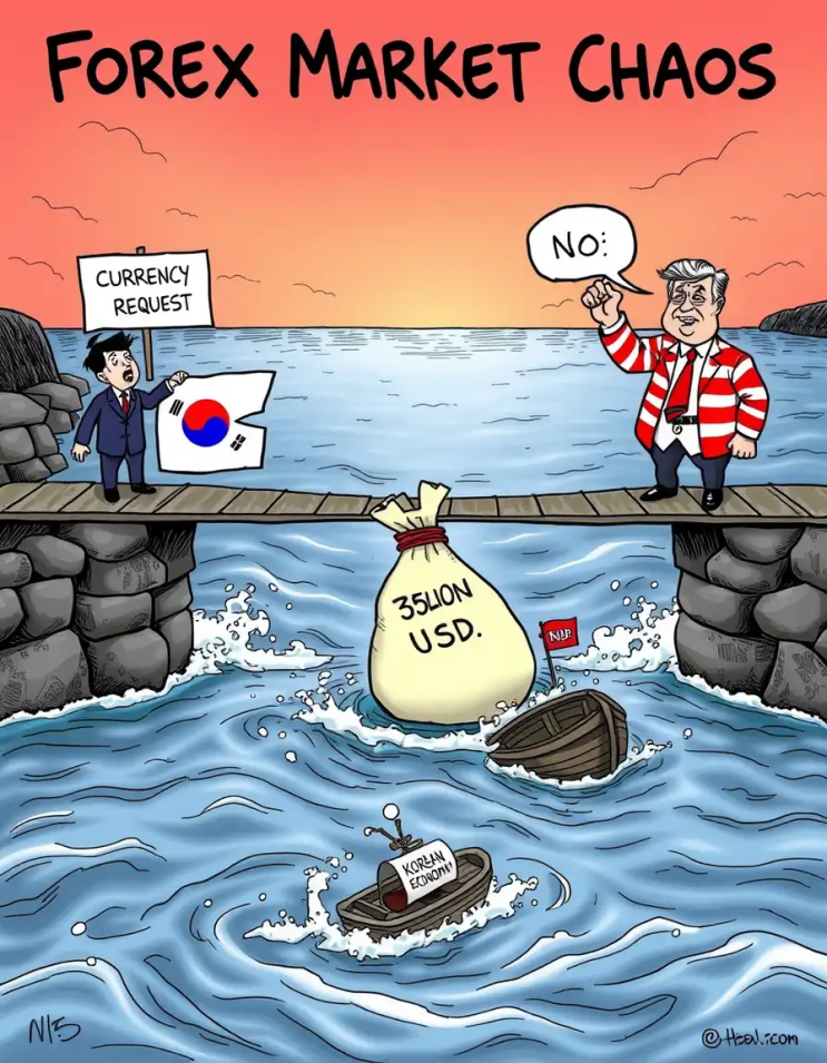 <b>한미 관세 협상 교착</b>상태, 통화스왑 요청도 거절