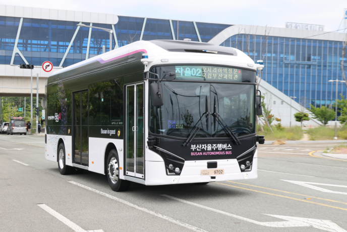  레벨 3 전기버스 등장… 부산 자율주행 시대 한 걸음 [한국철도일보]