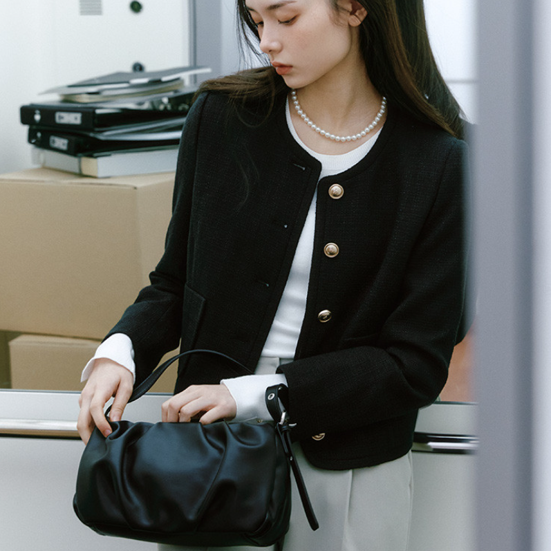 30대 40대 하객룩 추천 | 가을 결혼식, 로엠 블라우스 원피스 자켓
