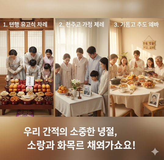  [추석 특집] 우리 집 추석 차례상, 종교마다 이렇게 다른 이유
