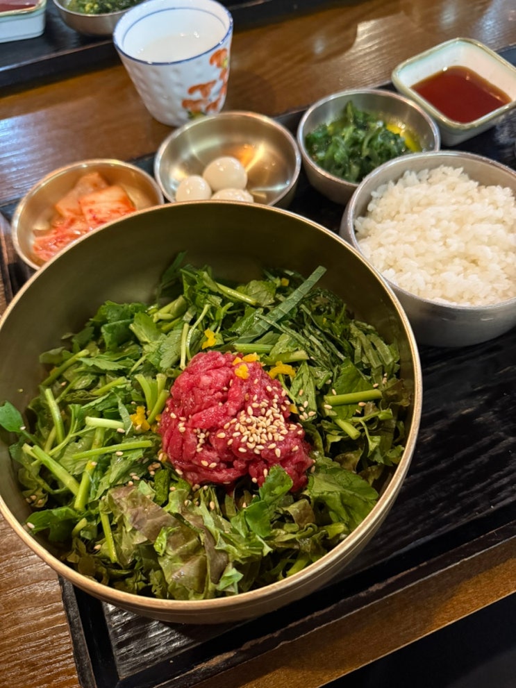  [육당당] 여의도 육회비빔밥 맛집 건강식 다이어트식 내돈내산 후기