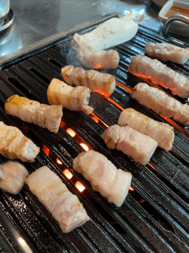  [아산 탕정맛집] 초벌 연탄 삼겹살과 코다리찜이 일품인 '연탄집'