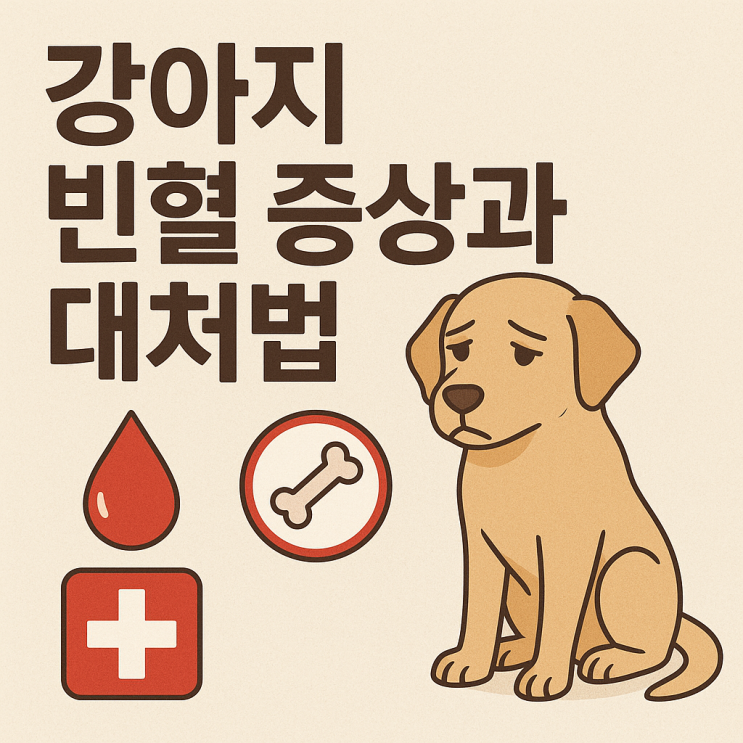  강아지 빈혈 증상과 대처법: 보호자가 꼭 알아야 할 체크리스트