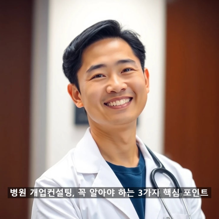  병원 개업컨설팅, 꼭 알아야 하는 3가지 핵심 포인트
