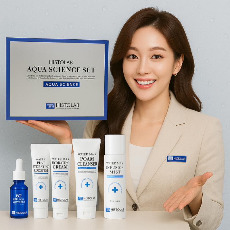 히스토랩 아쿠아 사이언스 5종 화장품 선물세트 | 전통이 만든 프리미엄 한정판! 선착순 판매....