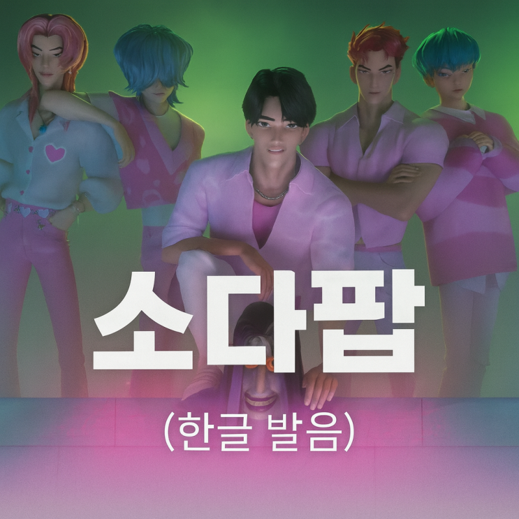  소다팝 가사 한글발음 부터 가사해석 까지 보고 따라부르기
