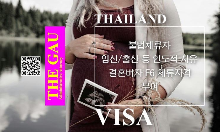  불법체류 외국인 임신·출산 등 인도적 사유, 결혼비자 F6 체류자격 부여