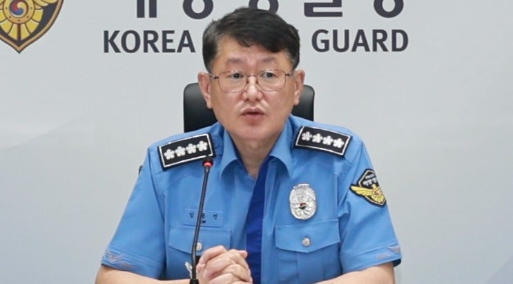 김용진 <b>해경청장</b> 프로필 고향... 고 이재석 경사 <b>순직</b> 관련 사의