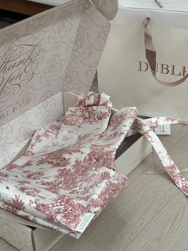 드브르베(dubleve) 앞치마 집들이 선물로 받은 후기