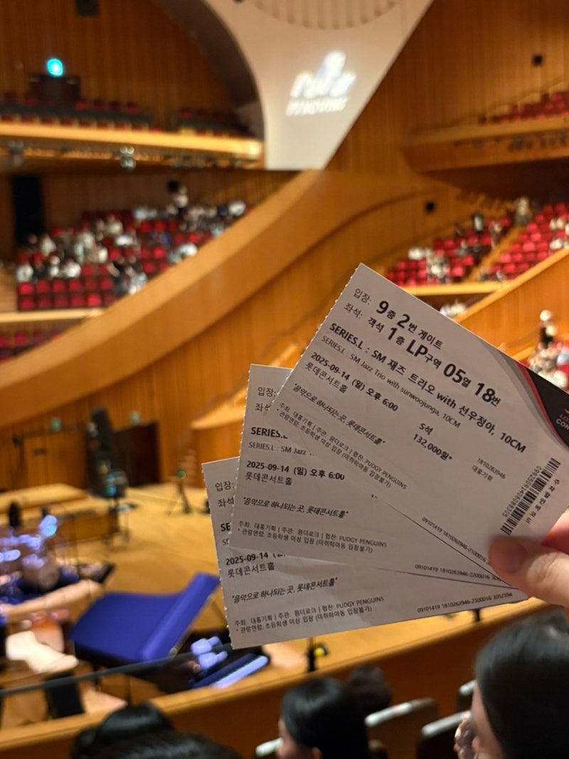 Jamsil Lotte Concert Hall: Weekend Parking (Entrance, Fees) and Series Performance Review (Seats, Photo Booths)