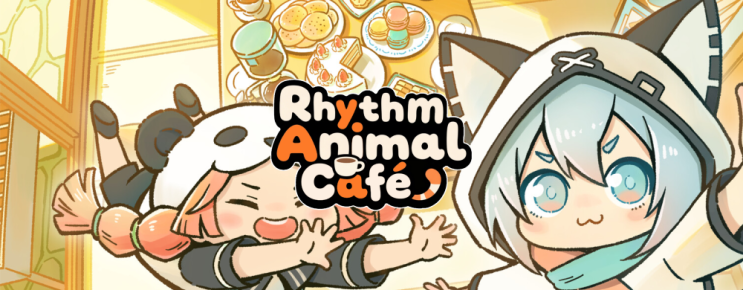  데모 인디 게임 Rhythm Animal Café