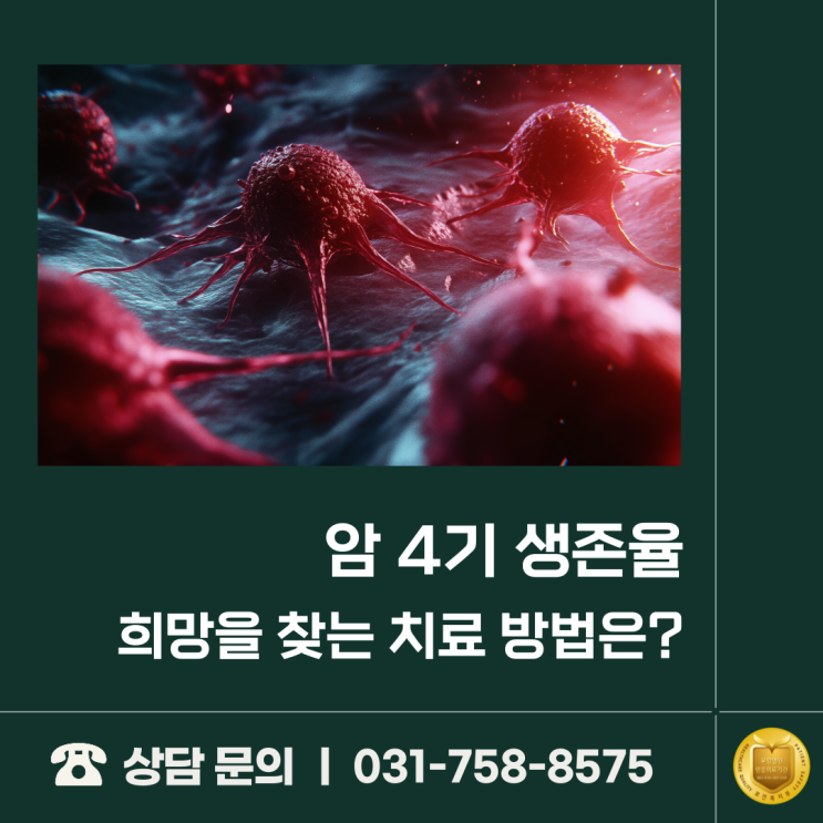  암 4기 생존율, 희망을 찾는 치료 방법은?