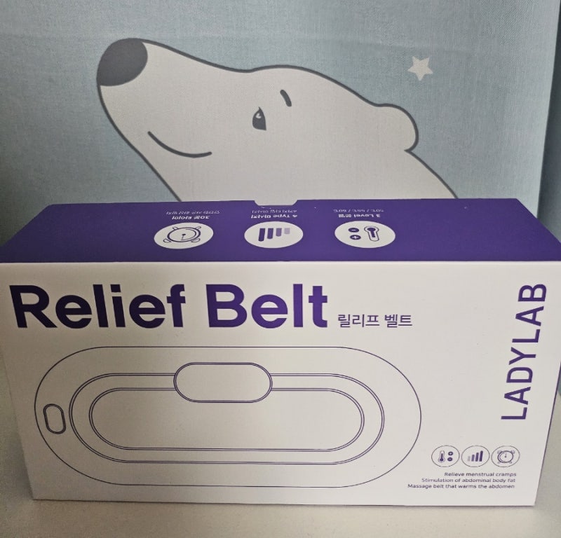 레이디랩 릴리프 벨트 솔직 후기 | 생리통 꿀템, 여자친구 선물 추천