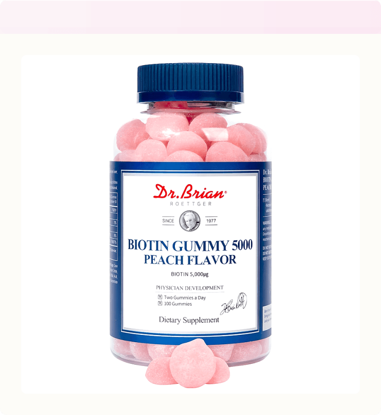  푸석한 머릿결, 부러지는 손톱? 닥터브라이언 비오틴 구미로 맛있게 해결!