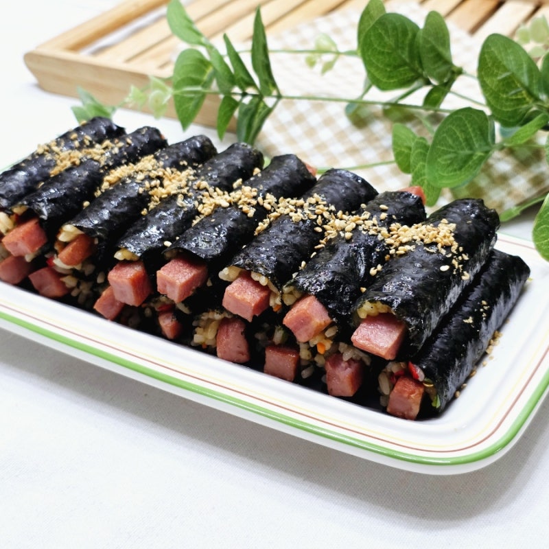 스팸땡초김밥 레시피 꼬마김밥 만들기 초간단김밥 스팸요리