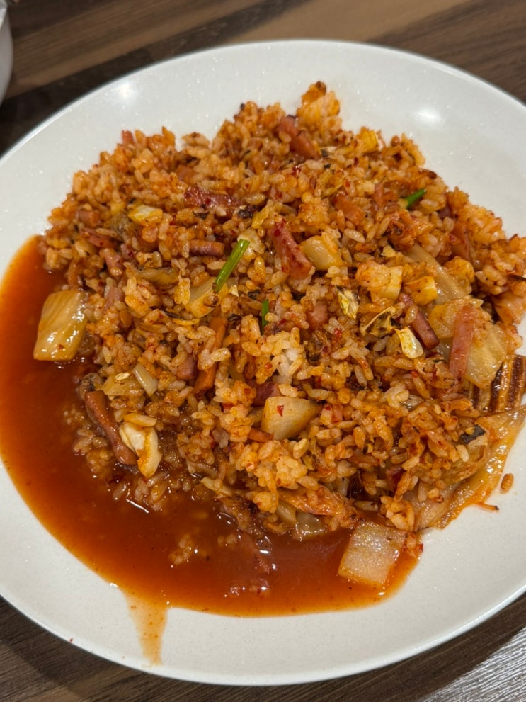  안산 중앙역 가성비 노포 분식 맛집 둘리철판볶음밥