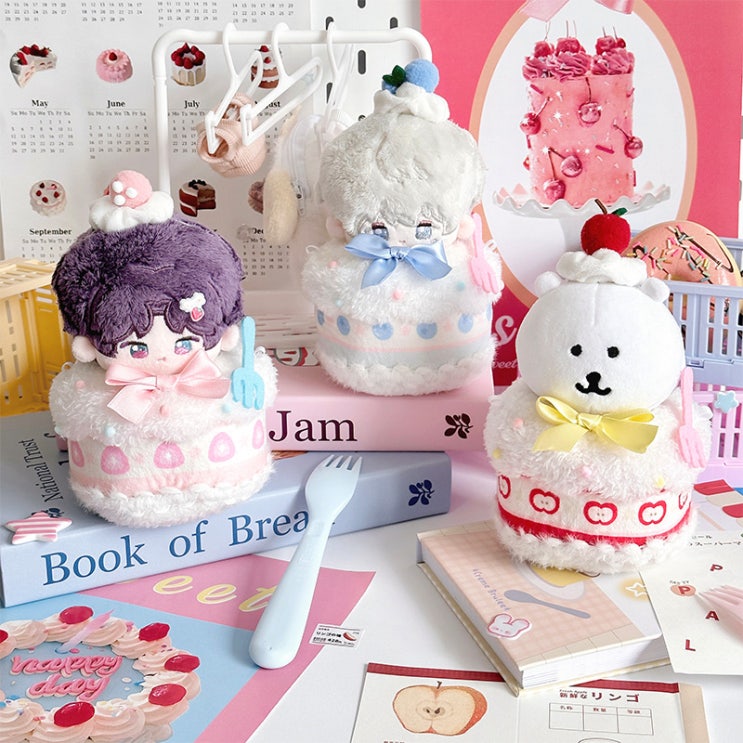  10cm 미니 케이크 세트 인형옷 아이돌인형옷