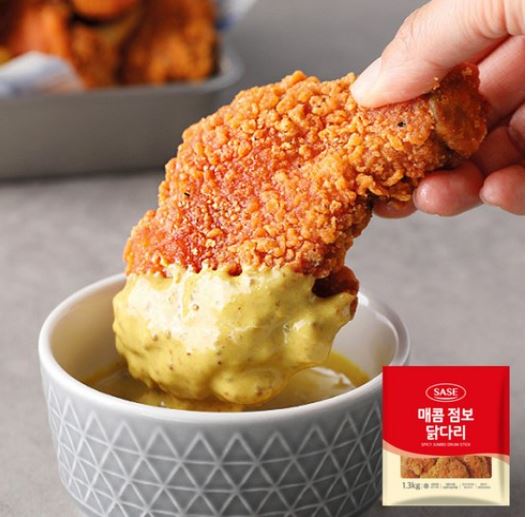  “사세 매콤점보닭다리 1.3kg | 매콤한 간편 닭요리 · 냉동 즉석요리 BEST”