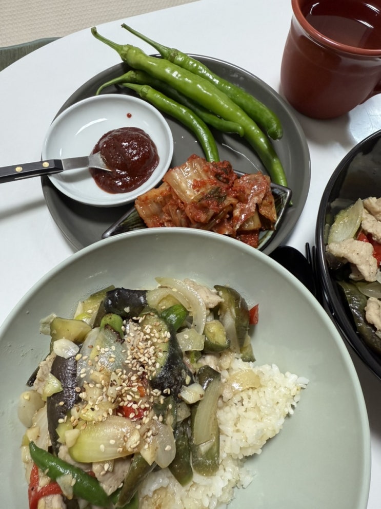 <b>대통령 응원</b>요가 20일차 :: 가지볶음