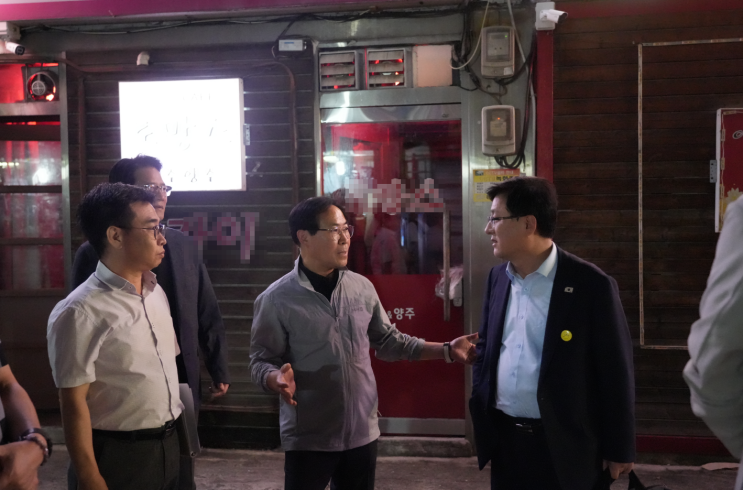  안복동 노원구의원, 김성환 장관과 ‘20년 숙원’ 상계동 유해업소 문제 해결 나서