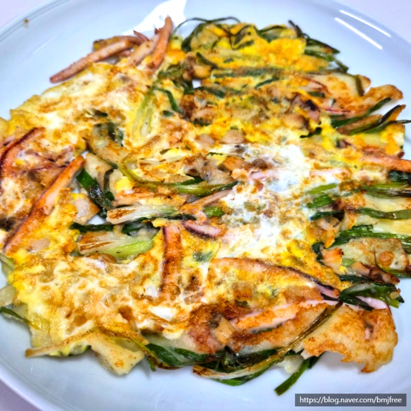 동래파전 옛날식 레시피 찹쌀 동래파전 부산 동래파전 레시피 해물동래파전