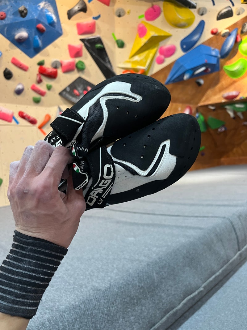 발볼 좁은 클라이머의 최애 암벽화! 스카르파(SCARPA) 드라고 Lv 솔직 후 기 및 사이즈 팁