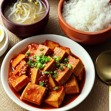 두부조림 밥도둑 인정