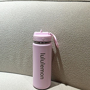 룰루레몬 핑크 글로우 텀블러 18oz