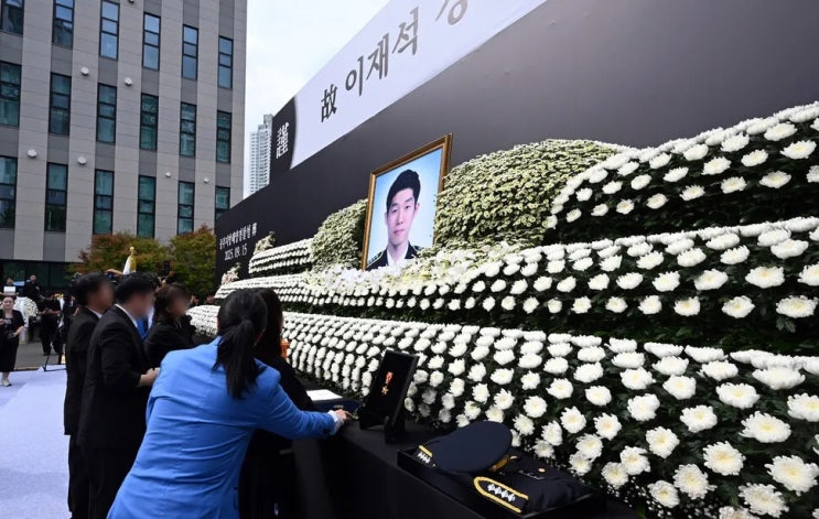 <b>이재석 경사 순직</b> 사건 전말, 청장 사의, 주요 인사 대기발령까지