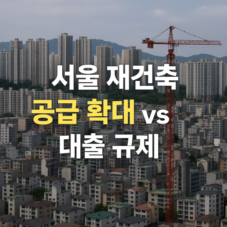 2025 서울 재건축 전망》 <b>오세훈 발언</b>과 다주택자 분담금... 