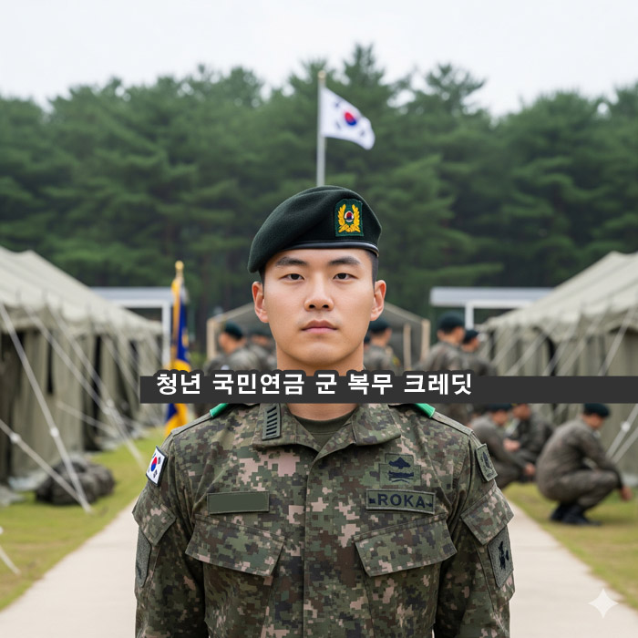 청년 국민연금 군 복무 크레딧 복무 기간 전체, 추납 제도, 출산, 실업 크레딧