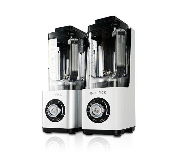  이노시스K 슬림 진공 블렌더 1200W 초고속 대용량 믹서기 – 산화방지 · 신선보존 · 홈카페 필수템