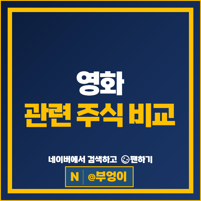 영화 관련주 롯데쇼핑 CJ CGV ENM 포바이포 주가 쇼박스 덱스터 콘텐트리중앙 주식