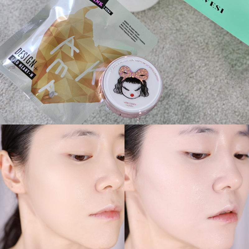 라라베시 가을 악마쿠션 SF P21 Y21 톤 비교 분석