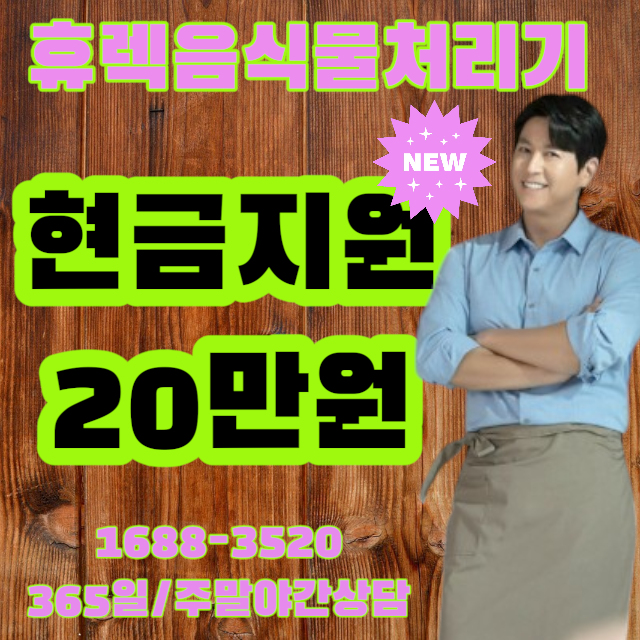 싱크대 설치형 하이브리드 음식물처리기, 류수영음식물처리기 HB-2000HM이 인기인 이유