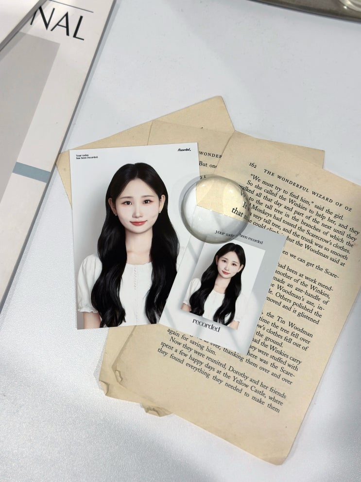  홍대 증명사진 셀프 프로필 촬영 레코디드 추천후기