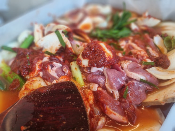  [옥길동맛집] 가족모임하기 좋은 부천맛집 큰사위오리집의 오리도리탕 후기