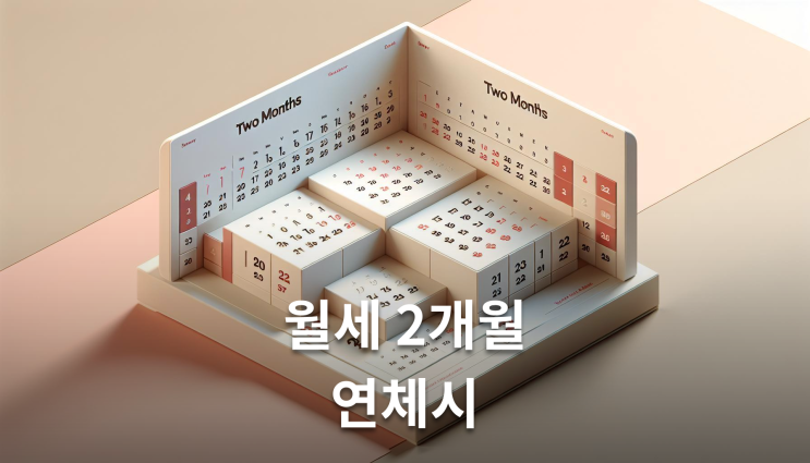  세입자내보내기 월세 2개월이면 가능